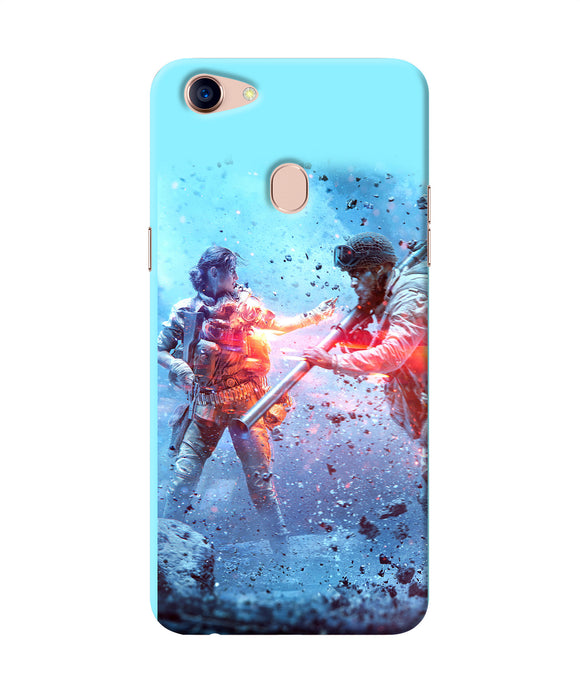 Pubg Water Fight Oppo F5 Back Cover
