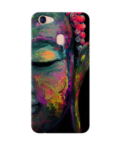 Buddha Face Painting Oppo F5 Back Cover