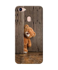 Teddy Wooden Oppo F5 Back Cover