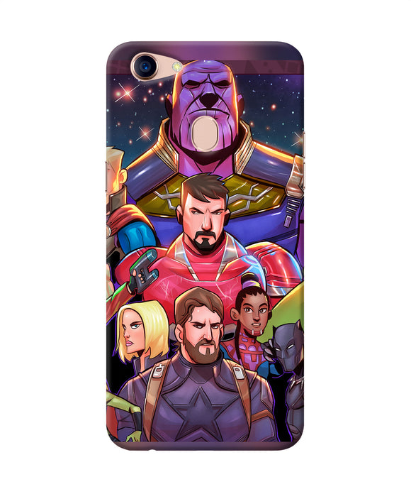 Avengers Animate Oppo F5 Back Cover