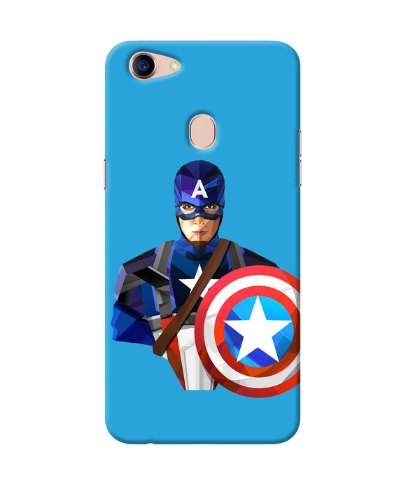 Captain America Character Oppo F5 Back Cover