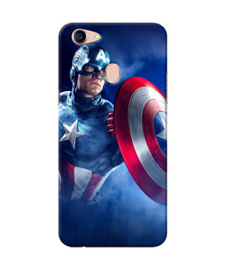 Captain America On Sky Oppo F5 Back Cover