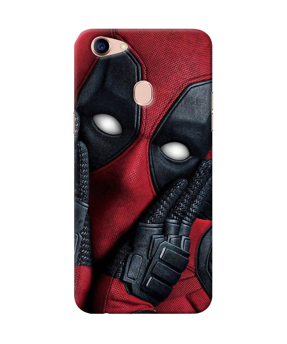 Thinking Deadpool Oppo F5 Back Cover