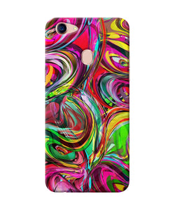 Abstract Colorful Ink Oppo F5 Back Cover
