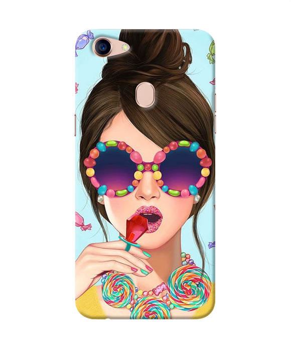Fashion Girl Oppo F5 Back Cover