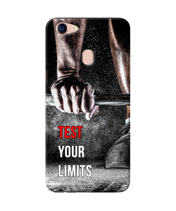 Test Your Limit Quote Oppo F5 Back Cover