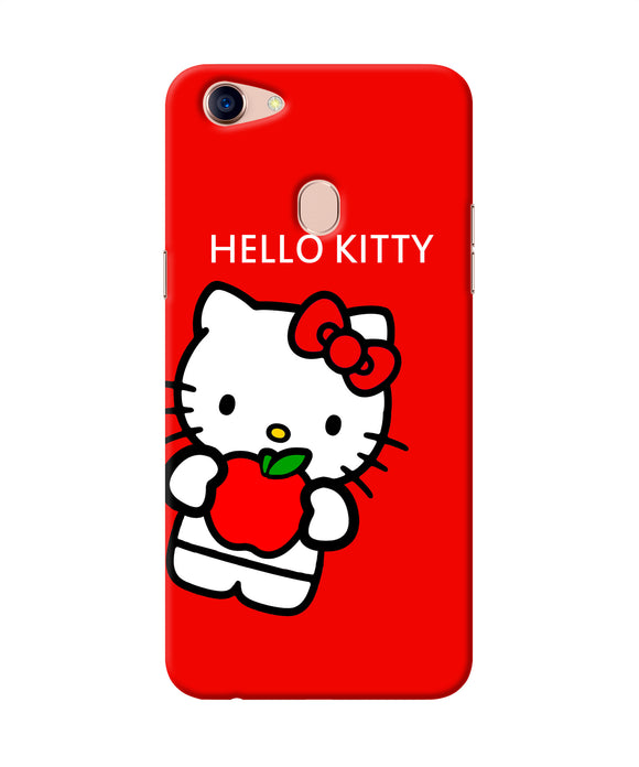 Hello Kitty Red Oppo F5 Back Cover