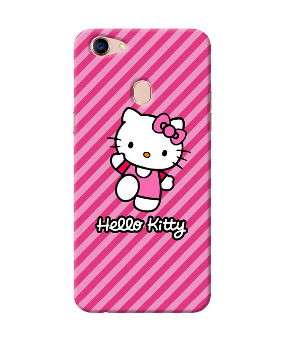 Hello Kitty Pink Oppo F5 Back Cover
