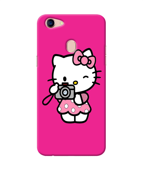 Hello Kitty Cam Pink Oppo F5 Back Cover