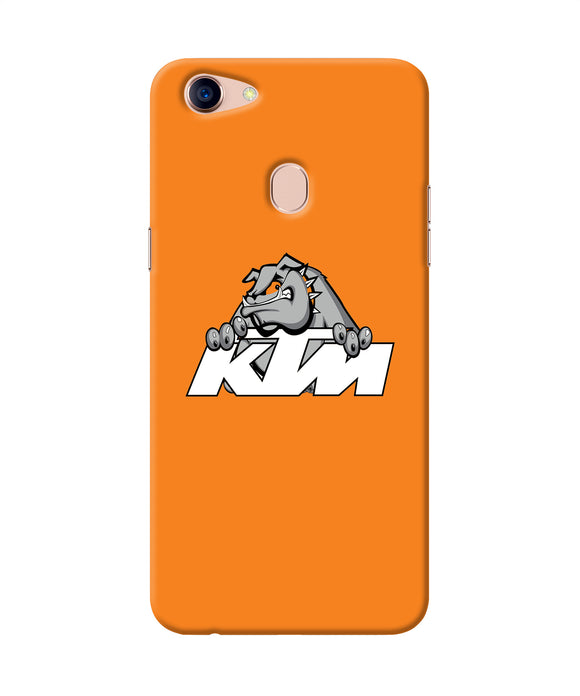 Ktm Dog Logo Oppo F5 Back Cover