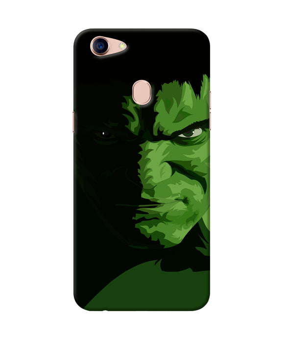 Hulk Green Painting Oppo F5 Back Cover