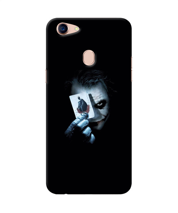 Joker Dark Knight Card Oppo F5 Back Cover