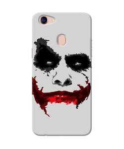 Joker Dark Knight Red Smile Oppo F5 Back Cover