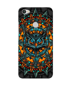 Angry Owl Art Redmi Y1 Back Cover