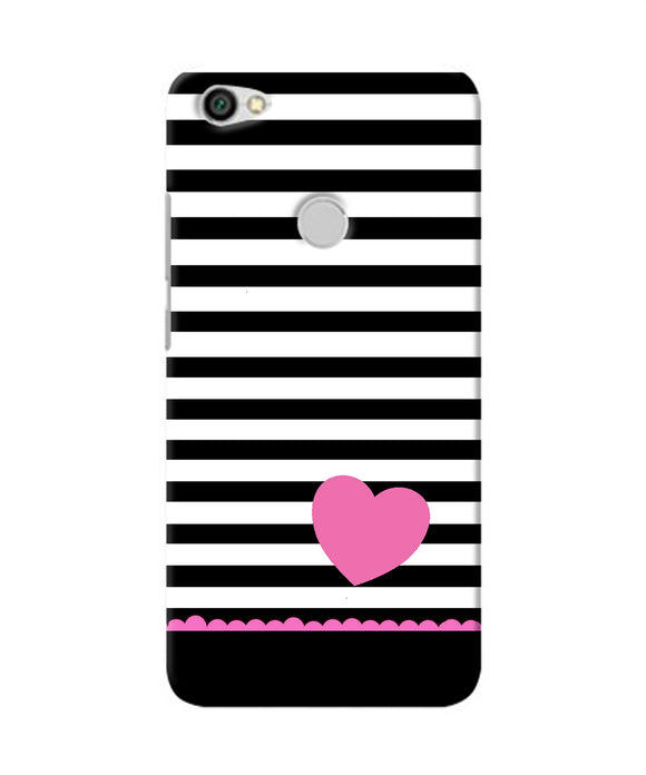 Abstract Heart Redmi Y1 Back Cover