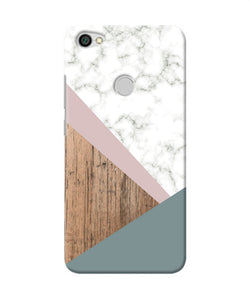 Marble Wood Abstract Redmi Y1 Back Cover