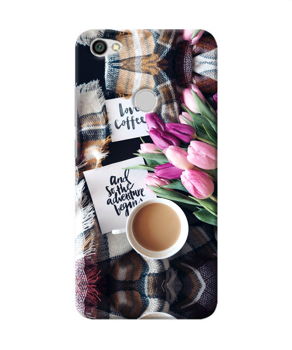 Love Coffee Quotes Redmi Y1 Back Cover