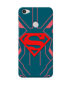 Superman Techno Redmi Y1 Real 4D Back Cover