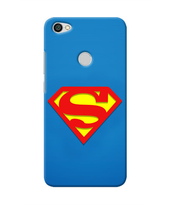 Superman Blue Redmi Y1 Real 4D Back Cover