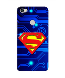 Superman Abstract Redmi Y1 Real 4D Back Cover