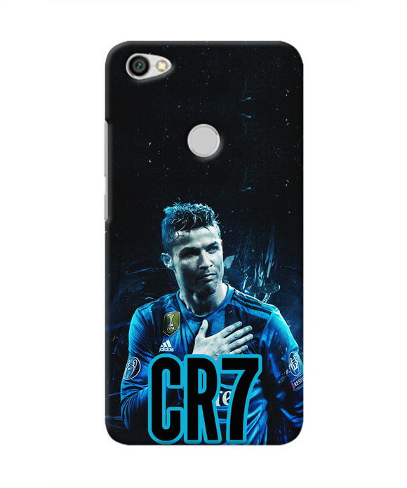 Christiano Ronaldo Blue Redmi Y1 Real 4D Back Cover