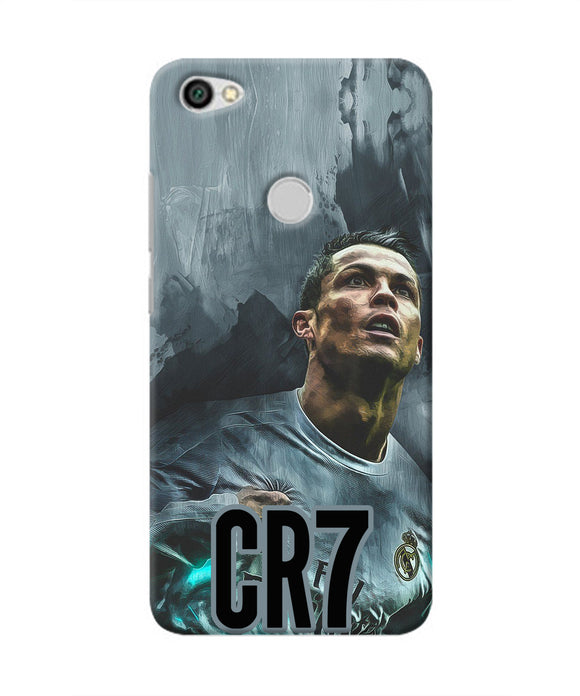 Christiano Ronaldo Grey Redmi Y1 Real 4D Back Cover