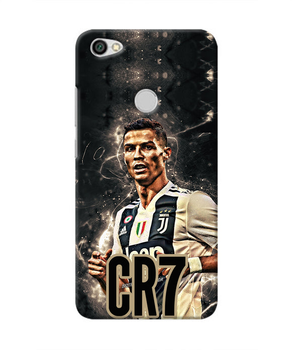 CR7 Dark Redmi Y1 Real 4D Back Cover