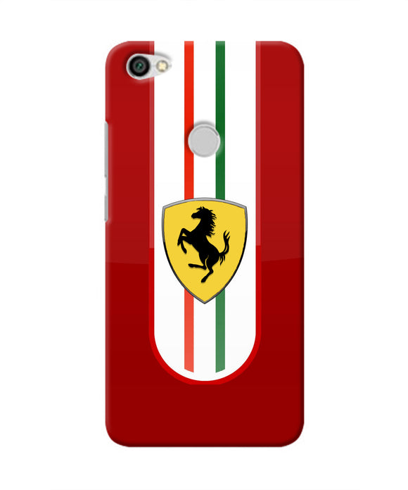 Ferrari Art Redmi Y1 Real 4D Back Cover