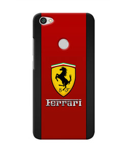 Ferrari Abstract Red Redmi Y1 Real 4D Back Cover