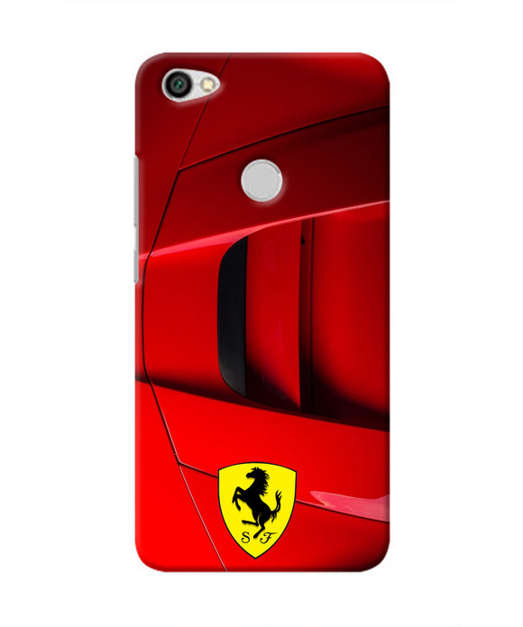 Ferrari Car Redmi Y1 Real 4D Back Cover