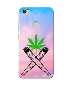 Weed Dreamy Redmi Y1 Real 4D Back Cover