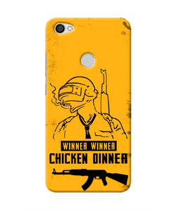 PUBG Chicken Dinner Redmi Y1 Real 4D Back Cover