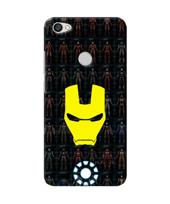 Iron Man Suit Redmi Y1 Real 4D Back Cover