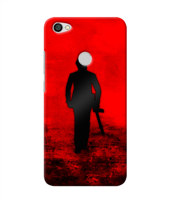 Rocky Bhai with Gun Redmi Y1 Real 4D Back Cover