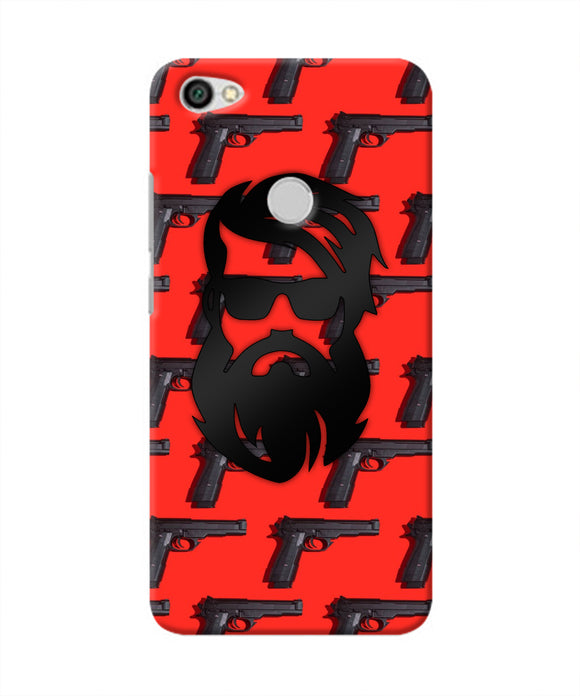 Rocky Bhai Beard Look Redmi Y1 Real 4D Back Cover