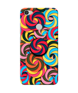 Spiral Pattern Redmi Y1 Pop Case