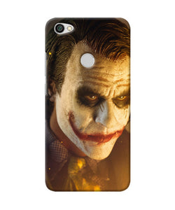 The Joker Face Redmi Y1 Back Cover