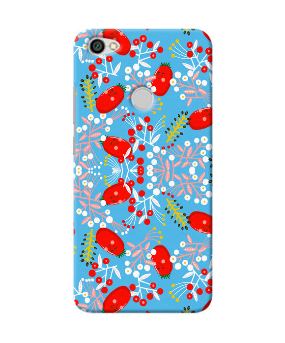 Small Red Animation Pattern Redmi Y1 Back Cover