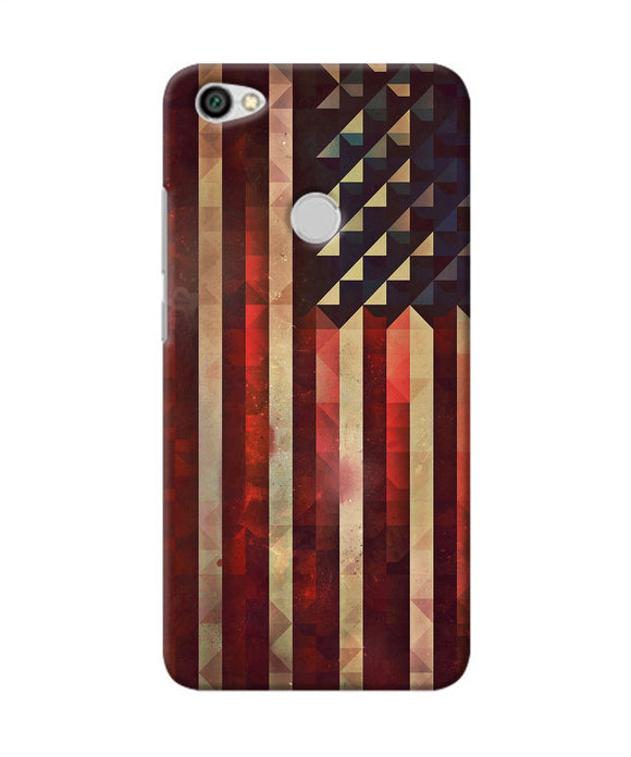 Vintage Us Flag Redmi Y1 Back Cover