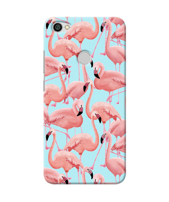 Abstract Sheer Bird Print Redmi Y1 Back Cover