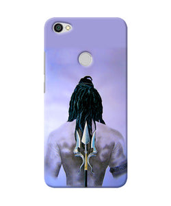 Lord Shiva Back Redmi Y1 Back Cover