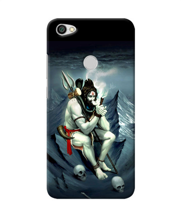 Lord Shiva Chillum Redmi Y1 Back Cover