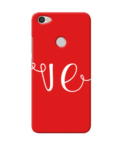 Love Two Redmi Y1 Back Cover