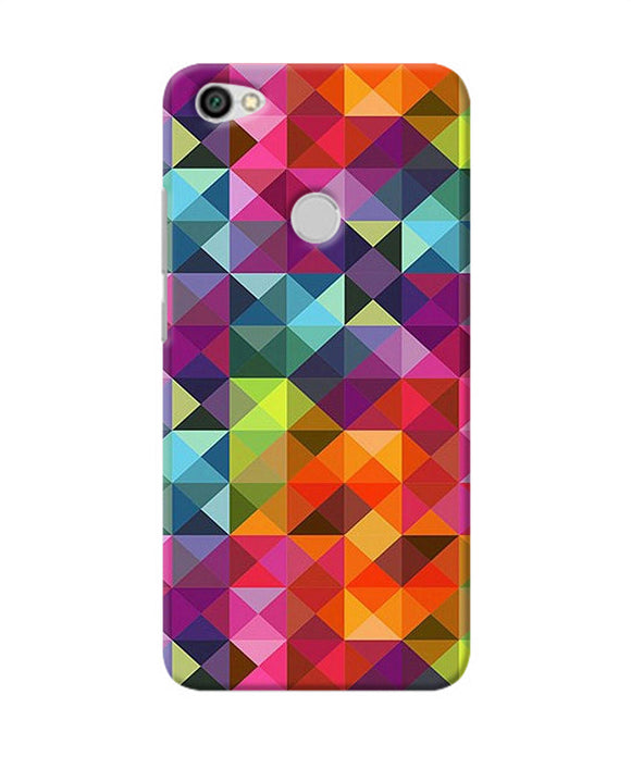 Abstract Triangle Pattern Redmi Y1 Back Cover