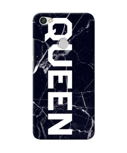 Queen Marble Text Redmi Y1 Back Cover