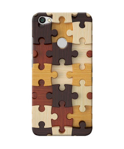 Wooden Puzzle Redmi Y1 Back Cover