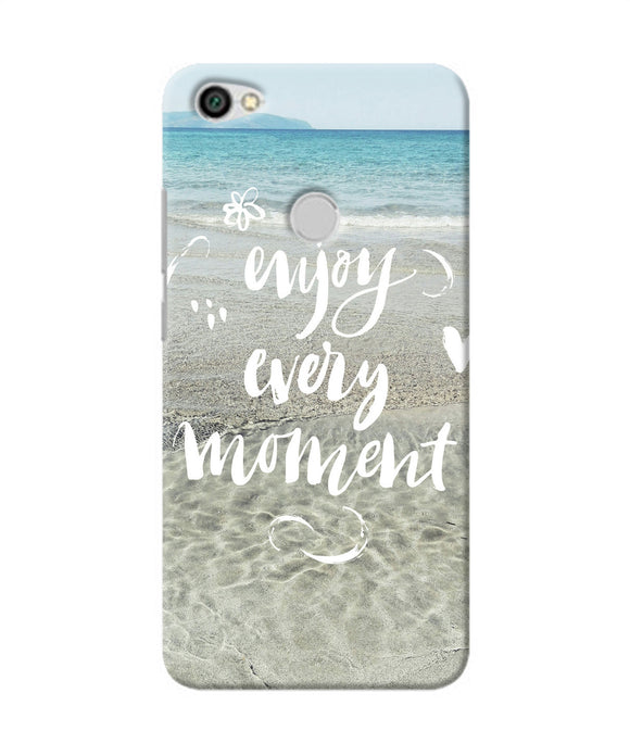 Enjoy Every Moment Sea Redmi Y1 Back Cover