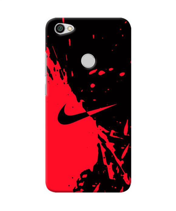 Nike Red Black Poster Redmi Y1 Back Cover