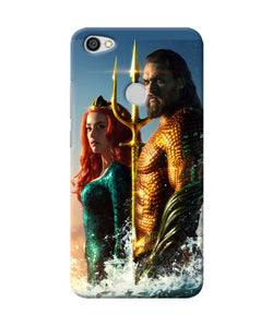 Aquaman Couple Redmi Y1 Back Cover