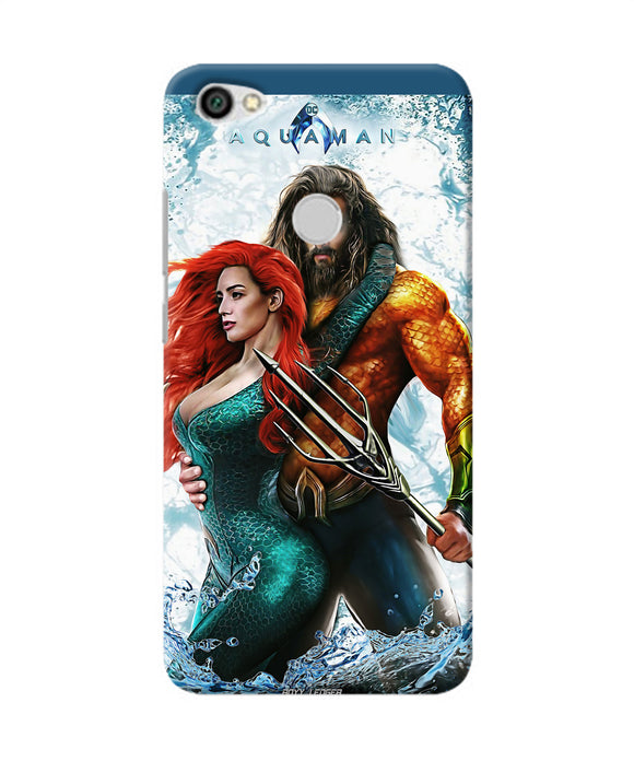 Aquaman Couple Water Redmi Y1 Back Cover